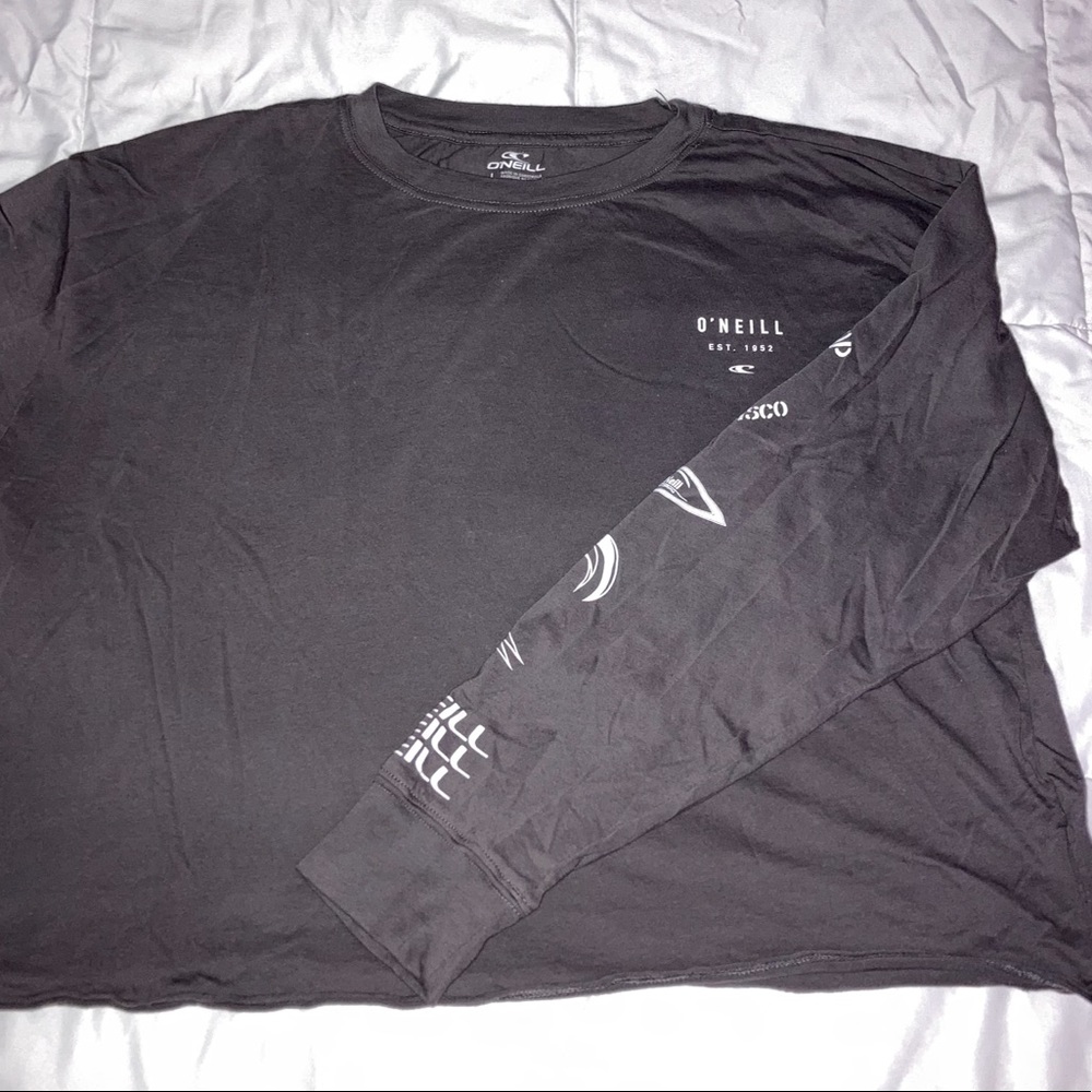 PacSun Graphic Cropped Long Sleeve
